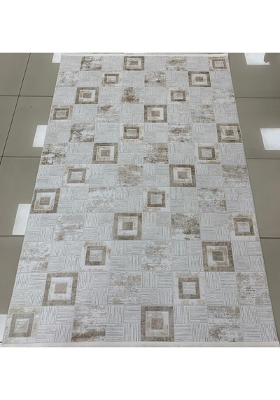 Padişah Halı Polo 90555 070 Serisi Akrilik Salon Oturma Yatak Odası Halısı Kahve