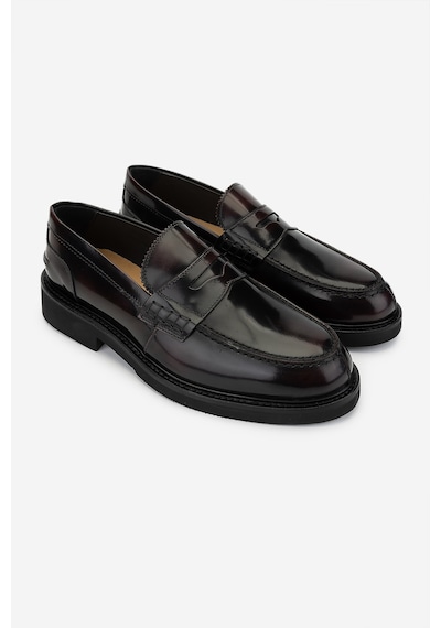 Valmenti Erkek Hakiki Deri Bordo Loafer Ayakkabı 994 442 Erk Ayk K24-25 Bordeaux Bordo