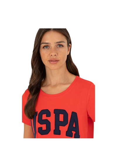 U.S. Polo Assn. Kadın Basic Tişört 1804839 Kırmızı