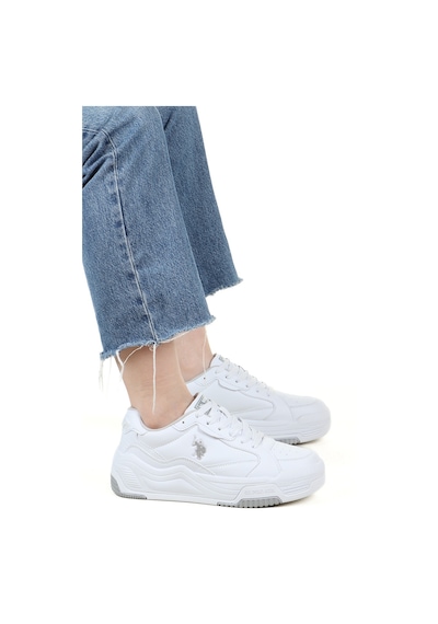 U.s. Polo Assn. Judy 4fx Memory Taban Cilt Kadın Sneaker 867800000624 05 Beyaz