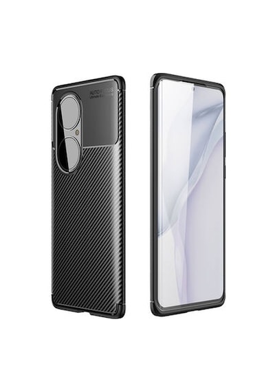 Nihcase Huawei P50 Pro Kılıf Texture Negro Silikon Kapak