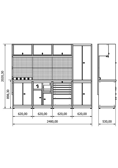 MT-1013 Modüler Çalışma Tezgahı -