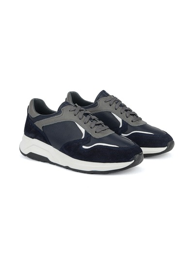 Ziya Erkek Hakiki Deri Günlük Sneaker 161983zf4 Lacivert 161983zf4 200 40