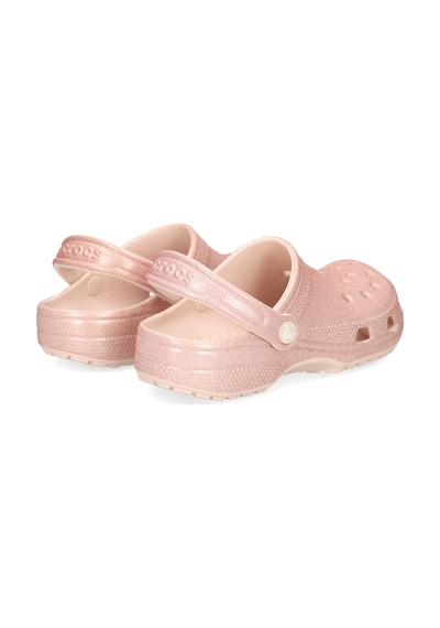 Crocs Classic Glitter Clog Unısex Terlik Cr205942-crc.6wv Pembe