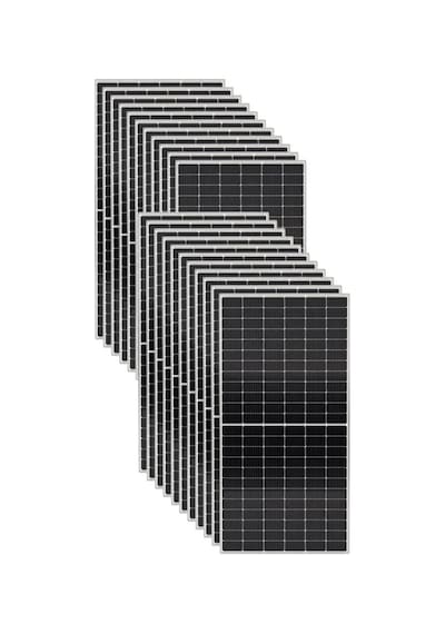 Güneş Enerjisi Solar Paketi 11kva İnverter 550 Watt Güneş Paneli 48v 100 Amper Lityum Akü