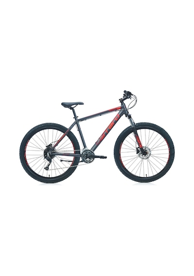 Carraro 27.5 Jant Force 750 Dağ Bisikleti 38 Cm Kadro 24 Vites Hidrolik Disk Fren Mat Antrasit-gri-kırmızı Blc Bisiklet Çok Renkli