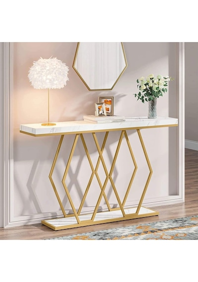 Zizuva Modern Tasarım Gold Konsol