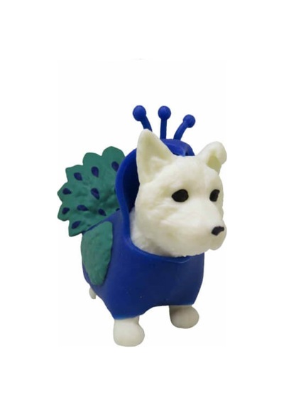 Dress Your Puppy Kostümlü Esneyen Figürler Köpek Tavus Kuşu Isviç