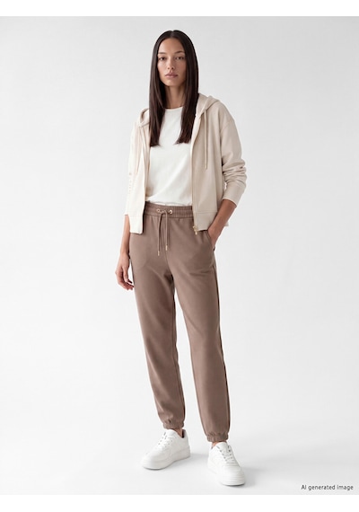 Lcw Everyday Kahverengi Soft Touch Kadın Jogger Eşofman Altı