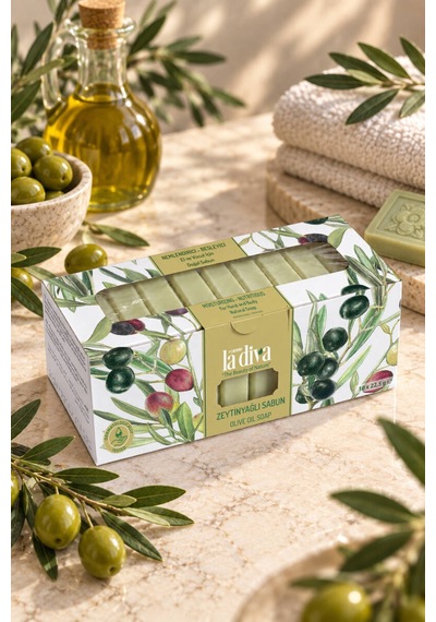 La Diva Doğal Butik Zeytinyağlı Sabun 10x22,5 Gr