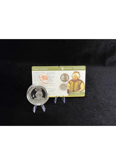 Iv. Mehmed Osmanlı Padişahları Serisi No:19 Gümüş Hatıra Sikkesi Darphane, 925 Ayar, Proof