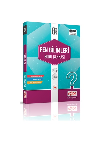 Nego Yayınları 8 Sınıf Fen Bilimleri Soru Bankası