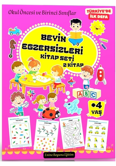 Beyin Egzersizleri Kitap Seti 2 Kitap