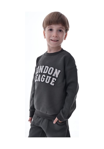 Erkek Çocuk London League Baskılı Eşofman Takımı Yumuşak Kumaş, Rahat Kalıp, 2 Li Sweat & Alt Takım Haki Erkek Çocuk London League Baskılı Eşofman Takımı Yumuşak Kumaş, Rahat Kalıp, 2 Li Sweat & Alt Takım Haki