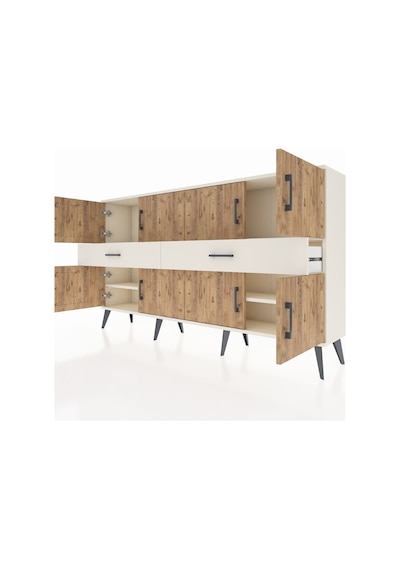Arges Konsol 4 Raflı 2 Çekmeceli 8 Kapaklı 176x30x99 Aytaşı-çam/a Aytaşı-çam/aytaşı Arges Konsol 4 Raflı 2 Çekmeceli 8 Kapaklı 176x30x99 Aytaşı-çam/a Aytaşı-çam/aytaşı