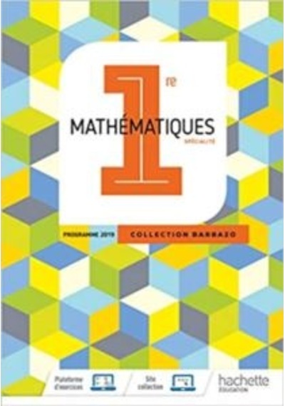 Mathematiques 1Ere 9782013954860