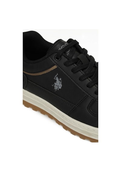 U.s. Polo Assn. Belo 5pr Siyah Erkek Sneaker Siyah