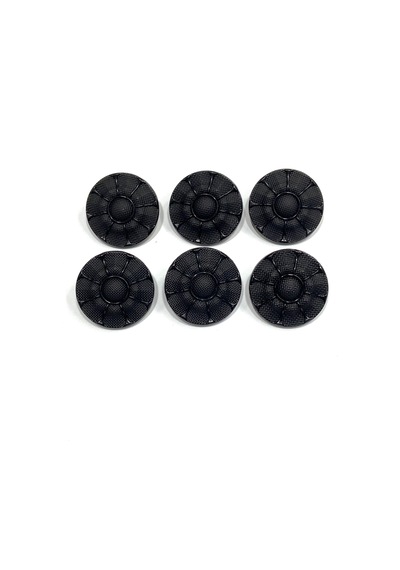 Kaban Mont Düğmesi / Siyah 2,7 Cm / Kod:2615