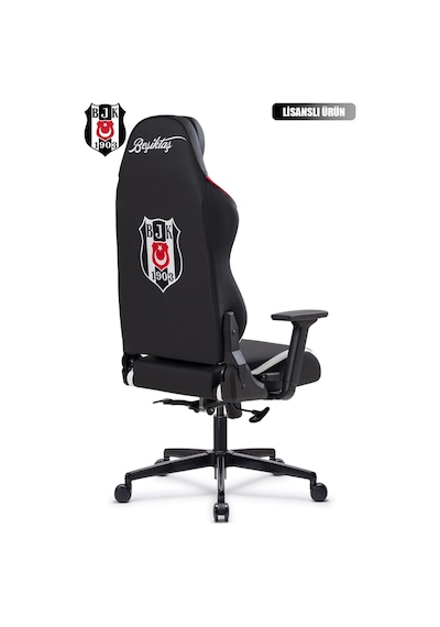 Fanchair X Beşiktaş Siyah Beyaz Lisanslı Oyuncu Koltuğu-36