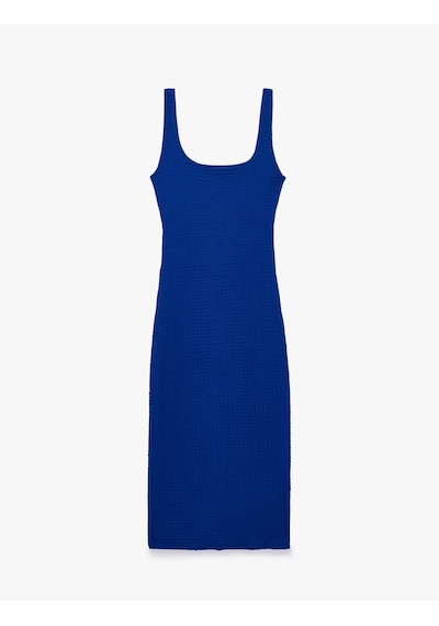 Koton Koton X Sibil Çetinkaya - Kare Yaka Kalın Askılı Kobalt Mavi Bodycon Uzun Kalem Elbise Mavi 6sak80080uk Koton Koton X Sibil Çetinkaya - Kare Yaka Kalın Askılı Kobalt Mavi Bodycon Uzun Kalem Elbise Mavi 6sak80080uk