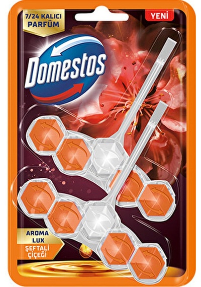 Domestos Wc Blok Şeftali Çiceği Lux 2x5'li