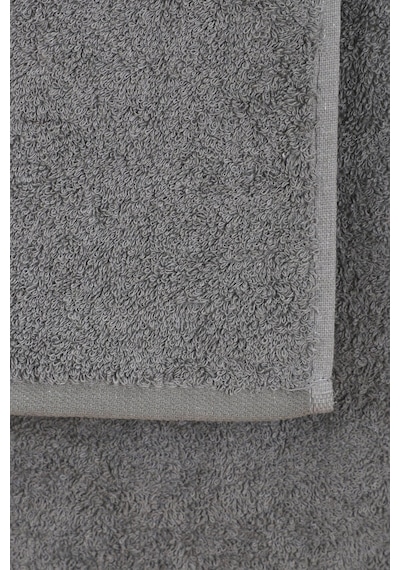 2 Parça Kadın / Erkek Banyo Duş Hamam Havlu Seti 90x150 Cm %100 Pamuklu Gri