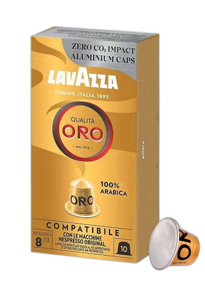 Lavazza Nespresso Uyumlu Qualita Oro Kapsül Kahve 10'lu