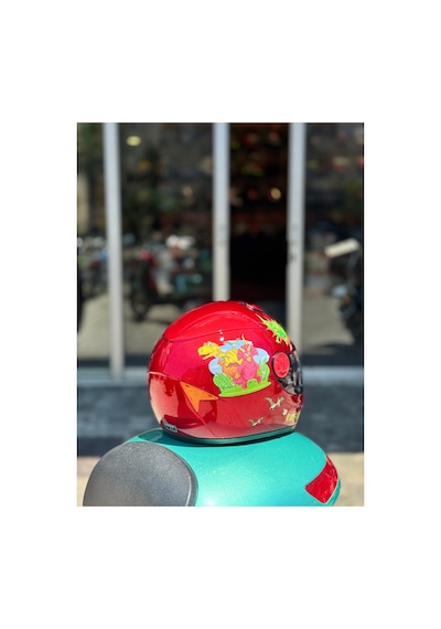 Çocuk Kaskı Ece 22.06 Sertifikalı / Fullface Kask / Ekstra Hafif Ve Konforlu Bordo