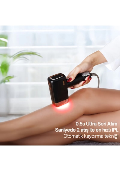 Robx A2024 Yeni Seri 3 Milyon Atım 3 Başlık Vücut-Yüz-Özel Bölge Bay&Bayan Epilasyon Ultra Seri Atım