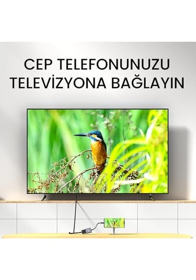 Type-c To Vga 1080p 60hz Çevirici Dönüştürücü Kablo Adaptör