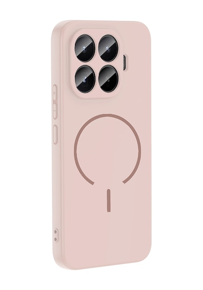 Xiaomi 17t Pro Kılıf Magsafe Destekli Kamera Korumalı Yumuşak Silikon Pazarplus Mürdüm