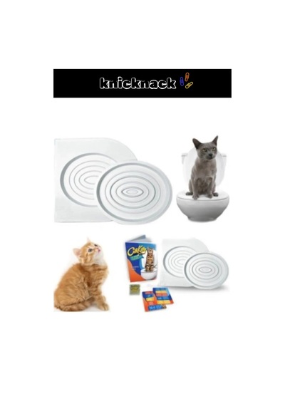 Premium Seri Klozet Alıştırma Kapağı Kum Kabı Wc Yavru Yetişkin Kedi Hijyenik Tuvalet Eğitim Seti