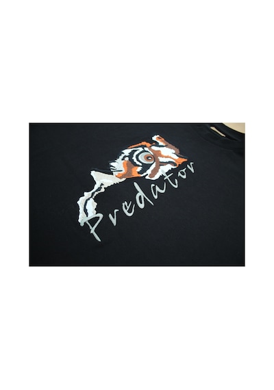 Wild Wood Garment Wild Wood "predator" Tiger Eye Streetwear Premium Kalite Oversize T-shirt Siyah Wild Wood Garment Wild Wood "predator" Tiger Eye Streetwear Premium Kalite Oversize T-shirt Siyah