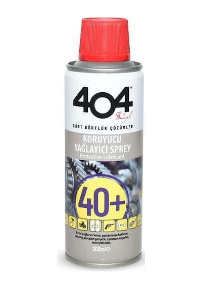 + Koruyucu Yağlayıcı 200ml 1 Adet