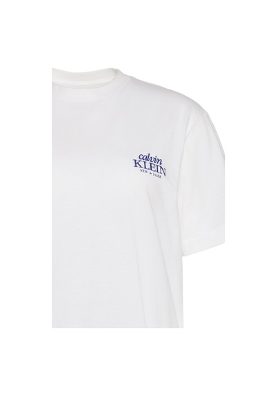 Calvin Klein Bayan T Shirt Lv047f801g Yaf Beyaz BEYAZ