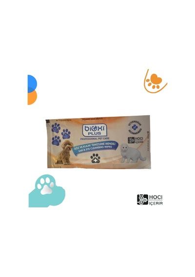 Bioxi Animal Health Kedi Köpek Çok Amaçlı 30 Lu Temizleme Mendili
