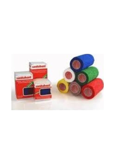 Sanitabant Kendinden Yapışkanlı Elastik Bandaj 4.5 M X 5 Cm