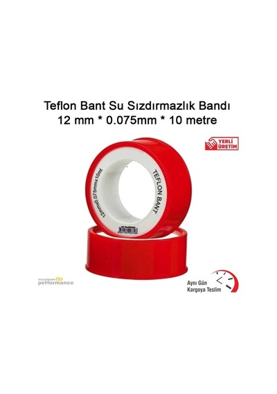 Teflon Bant Su Sızdırmazlık Bandı 12 Mm * 10 Metre (532559770)
