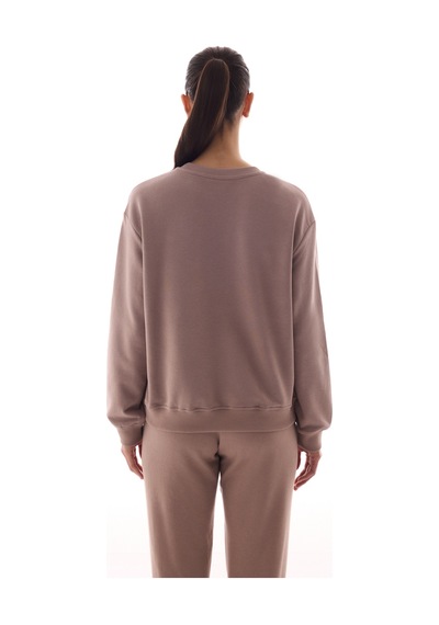 Penti Bej Bisiklet Yaka Regular Kesim Pamuklu Sweatshirt