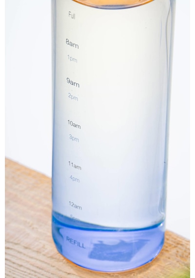Acar Pury Mavi Cam Su Matarası - 500 Ml