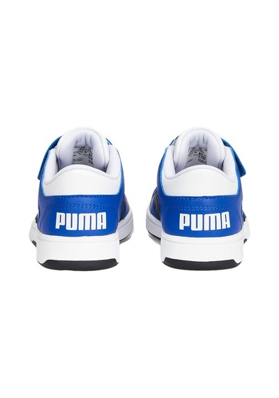 Puma Pm Rebound Layup Lo Sl V Ps Beyaz Çocuk Ayakkabı 370492 19 Beyaz