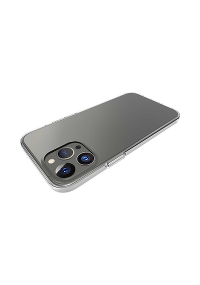 Apple Uyumlu iPhone 15 Pro Max Kılıf İnce Ve Esnek Şeffaf Süper Silikon