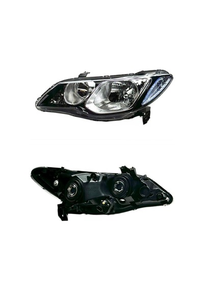 Honda Far Cıvıc 06-08 Sol Krom Tip