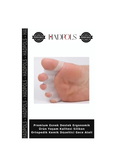 Premium Esnek Destek Ergonomik Ürün Yaşam Kalitesi Silikon Ortopedik Kemik Düzeltici Gece Ateli