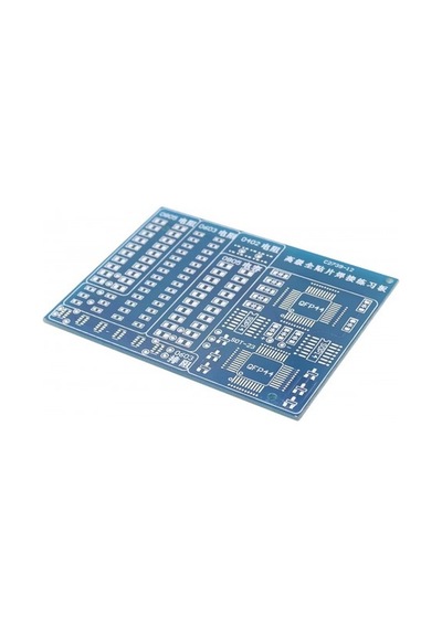 Smt Elektronik Eğitim Kiti Deney Pratikleme Kartı Qfp44 Sop16 040