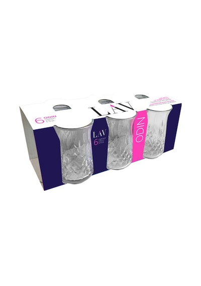 Lav Odin Cam Çay Bardağı 6 Kişilik 170 ml
