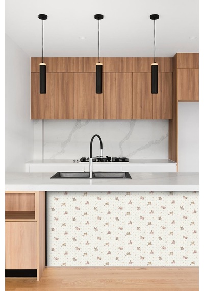 Desenli Kendiliginden Yapışkanlı Kaplama Folyosu 45 Cm X 1 Mt Elf120