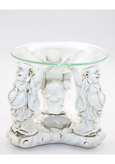 Buhardanlık Buda Budha Seramik Cam Buhurdanlık