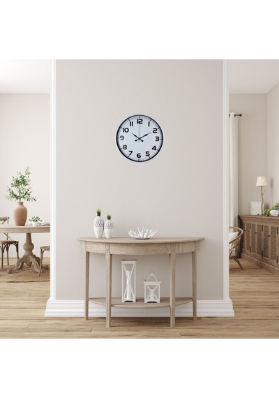 Soft White 36 Cm Sade Duvar Saati Çok Renkli