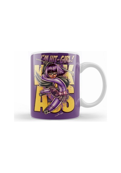 Movie Kick Ass I'm Hit Girl Kupa Bardak Porselen Karışık